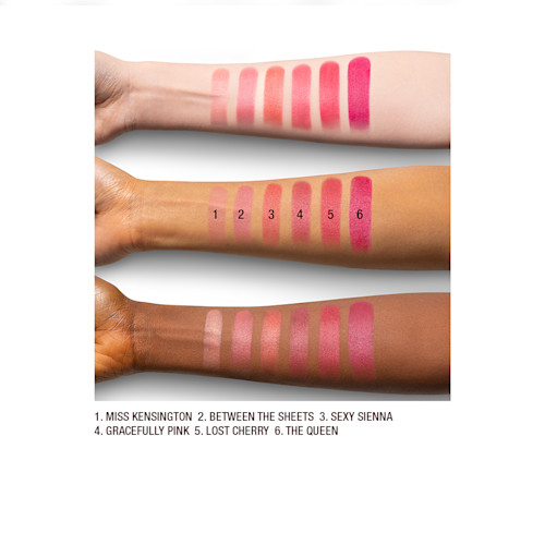 Matte Revolution Pink Shades Arm Swatches Matte Revolution Pink Shades Arm Swatches