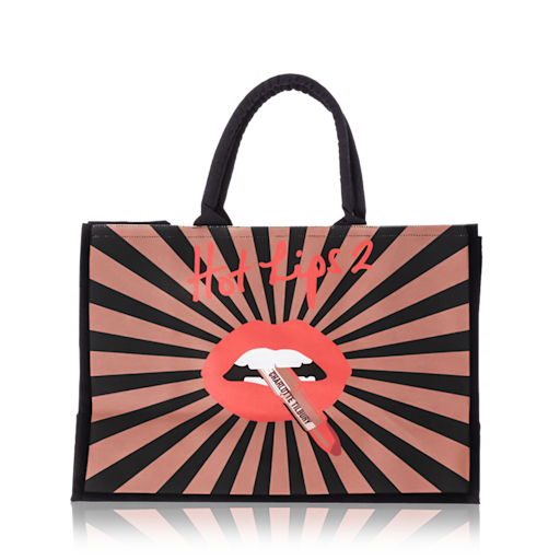 Hot Lips 2 Merchandise Tote Bag in Starburst infinity print Hot Lips 2 Tote bag with a starburst print