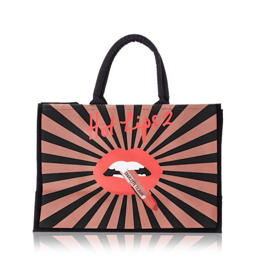 Hot Lips 2 Merchandise Tote Bag in Starburst infinity print Hot Lips 2 Tote bag with a starburst print
