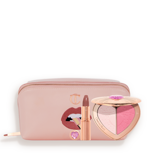 Pillow Talk beauty secrets including my Pillow Talk makeup bag and a limited-edition face palette + lipstick Pillow Talk beauty secrets including my Pillow Talk makeup bag and a limited-edition face palette + lipstick Vue 1