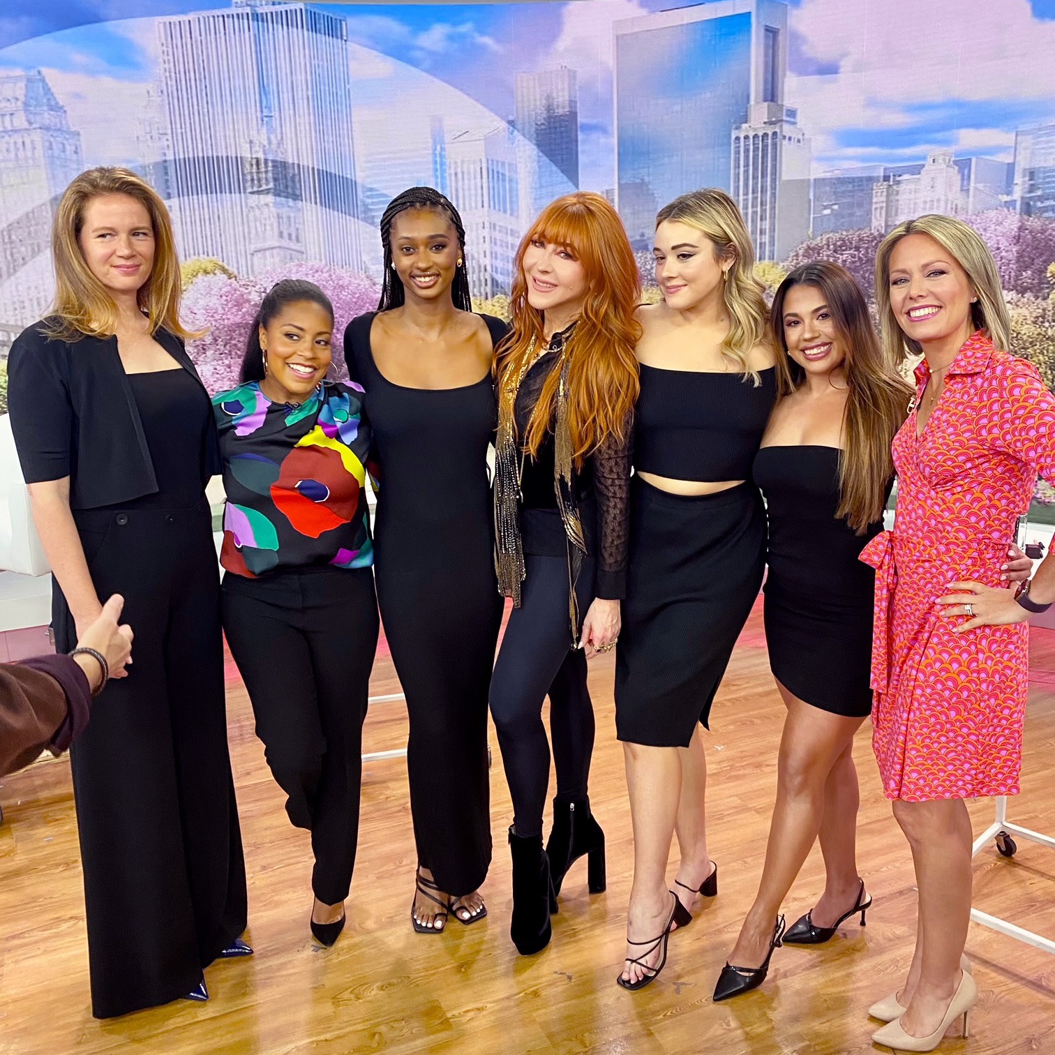 Charlotte Tilbury sharing red-carpet beauty secrets on The Today Show