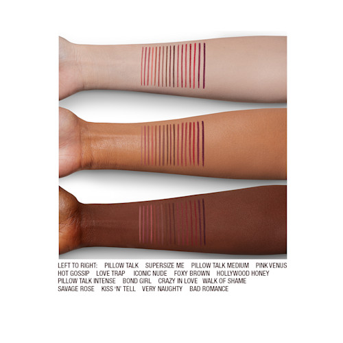 LIP CHEATS ARM SWATCHES
