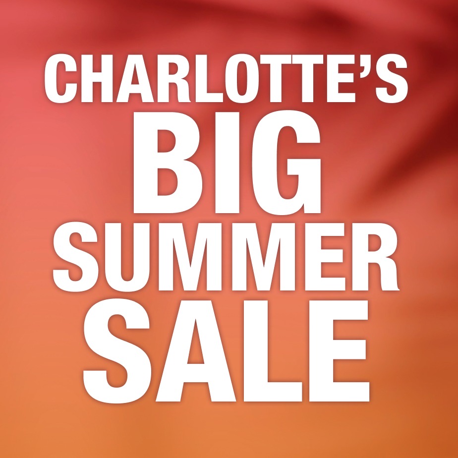Charlotte's Big Summer Sale graphic
