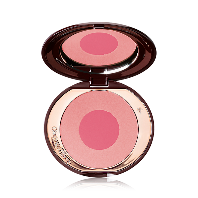 Love is the Drug packshot for blog Cheek to Chic pressed powder blush in candy-pink shade Love is the Drug