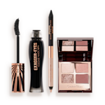 Exagger-Eyes Volume Mascara, Hollywood Exagger-Eyes Liner Duo & Bigger, Brighter Eyes Palette in Exagger Eyes Exagger-Eyes Volume Mascara, Hollywood Exagger-Eyes Liner Duo & Bigger, Brighter Eyes Palette in Exagger Eyes
