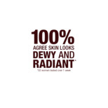 Wonderglow Skincare Claim PDP 100% agree skin looks dewey and radiant