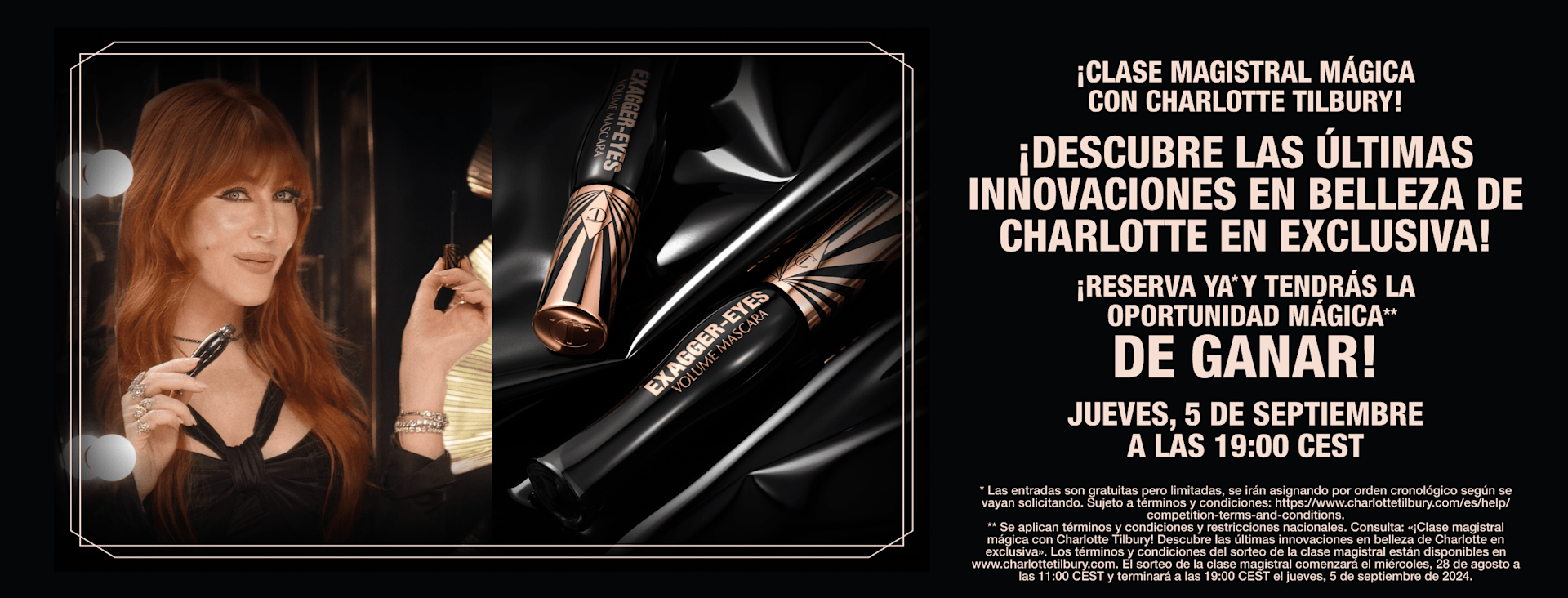 MAGIC MASTERCLASS WITH CHARLOTTE TILBURY MAGIC MASTERCLASS WITH CHARLOTTE TILBURY