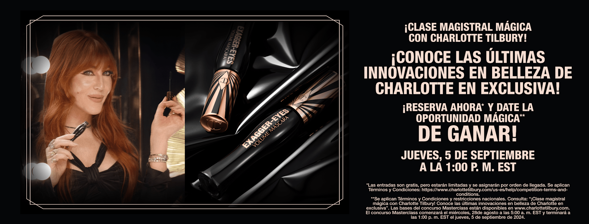MAGIC MASTERCLASS WITH CHARLOTTE TILBURY MAGIC MASTERCLASS WITH CHARLOTTE TILBURY