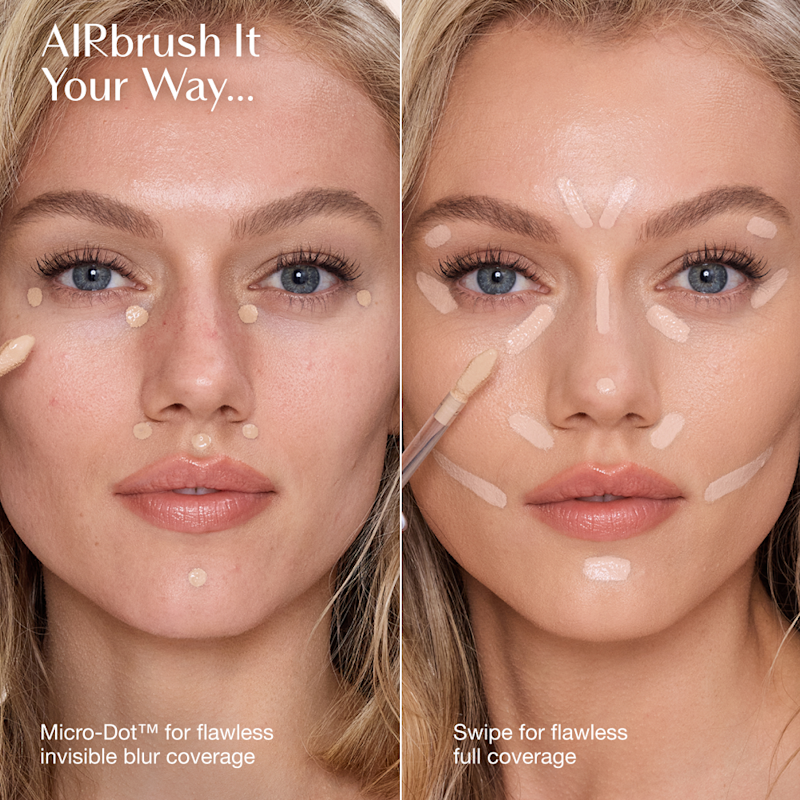 how to apply concealer techniques