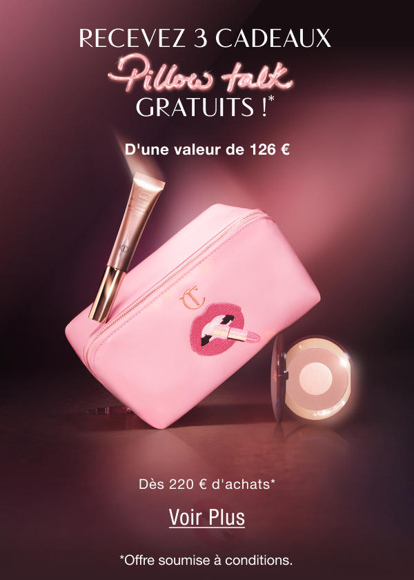 UNLOCK FREE PILLOW TALK GIFTS WORTH €126 WHEN YOU SPEND €220!** UNLOCK FREE PILLOW TALK GIFTS WORTH €126 WHEN YOU SPEND €220!**