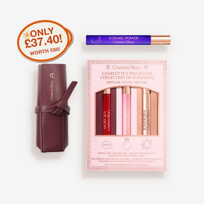 CHARLOTTE’S FRAGRANCE COLLECTION OF EMOTIONS TRAVEL SET - UK CHARLOTTE’S FRAGRANCE COLLECTION OF EMOTIONS TRAVEL SET - UK
