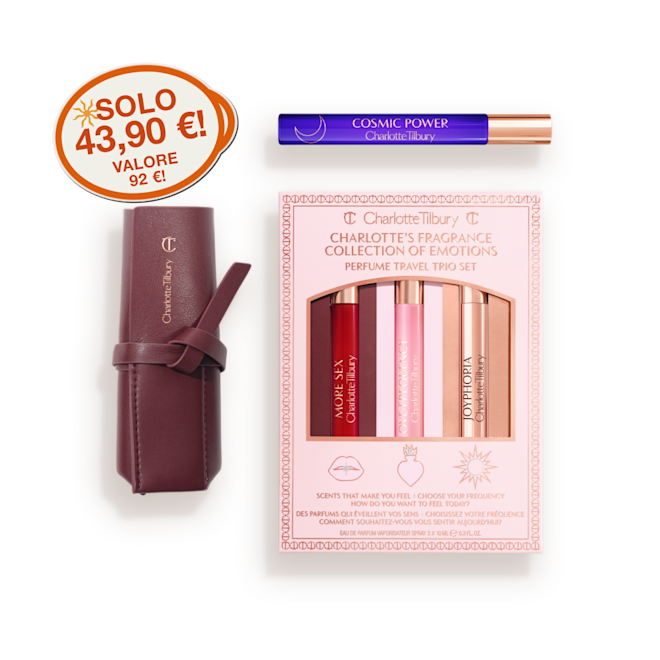IT CHARLOTTE’S FRAGRANCE COLLECTION OF EMOTIONS TRAVEL SET - EU IT CHARLOTTE’S FRAGRANCE COLLECTION OF EMOTIONS TRAVEL SET - EU