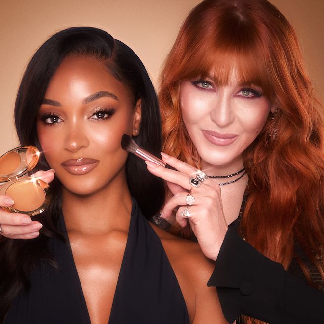 Jourdan Dunn and Charlotte Tilbury wearing Airbrush Flawless finish - Legendary for a Reason Jourdan Dunn and Charlotte Tilbury wearing Airbrush Flawless finish - Legendary for a Reason
