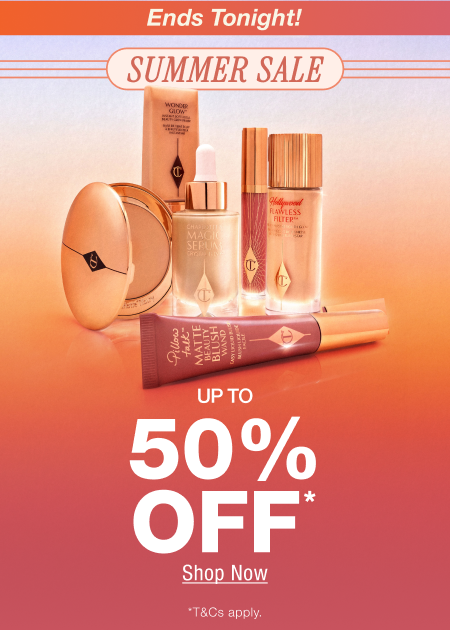 ENDS TONIGHT! Beauty Sale Take it all off Up To 50% Off Iconic Kits* <SHOP NOW> ENDS TONIGHT! Beauty Sale Take it all off Up To 50% Off Iconic Kits* <SHOP NOW>