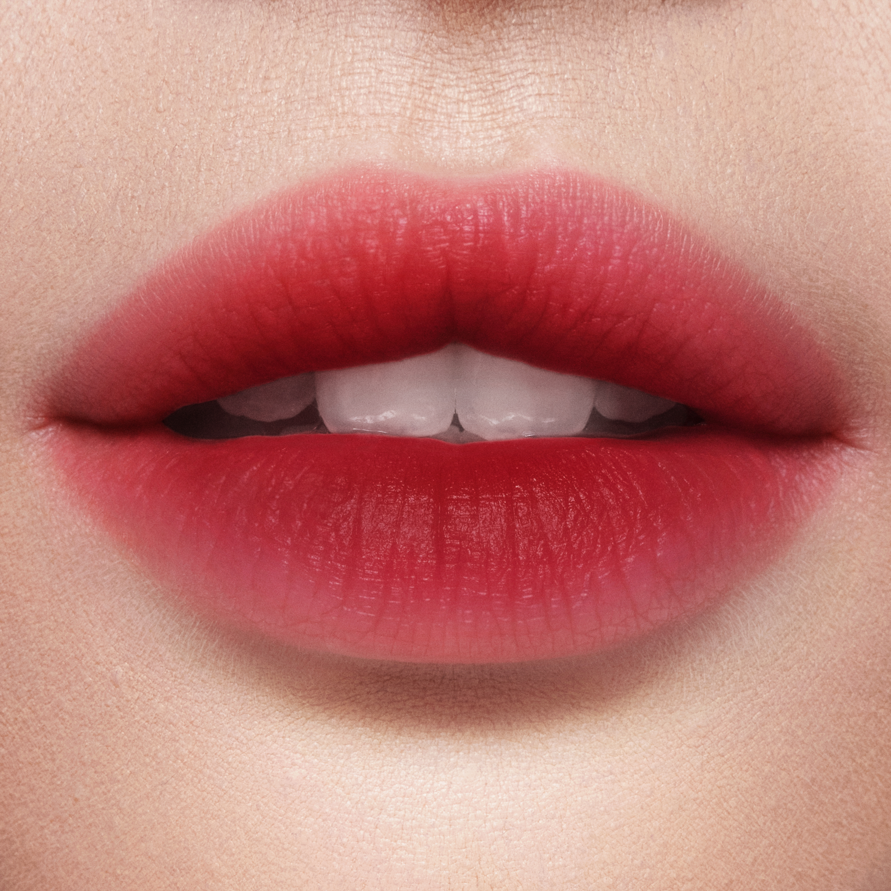 Ruby Blur blurred lip close up