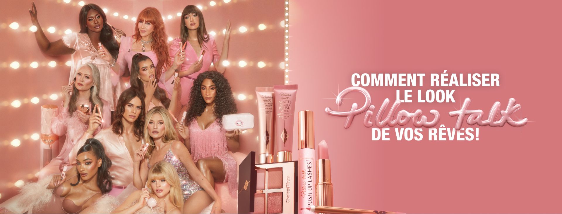 DARLINGS, GET THE PILLOW TALK EFFECT! IT’S EVERYONE’S PERFECT SHADE! DARLINGS, GET THE PILLOW TALK EFFECT! IT’S EVERYONE’S PERFECT SHADE!