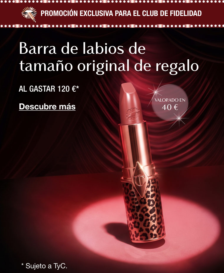 PROMOCIÓN EXCLUSIVA PARA EL CLUB DE FIDELIDAD Barra de labios de tamaño original de regalo PROMOCIÓN EXCLUSIVA PARA EL CLUB DE FIDELIDAD Barra de labios de tamaño original de regalo