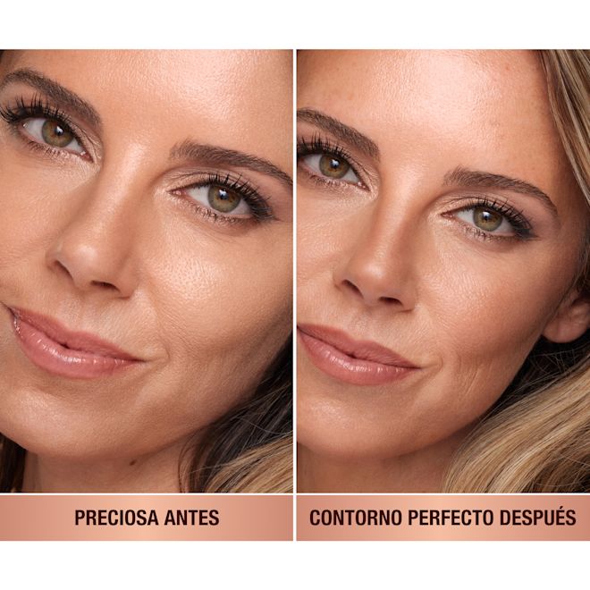 Hollywood Contour Wand Easy Liquid Contour - Medium before and after Hollywood Contour Wand Easy Liquid Contour - Medium before and after