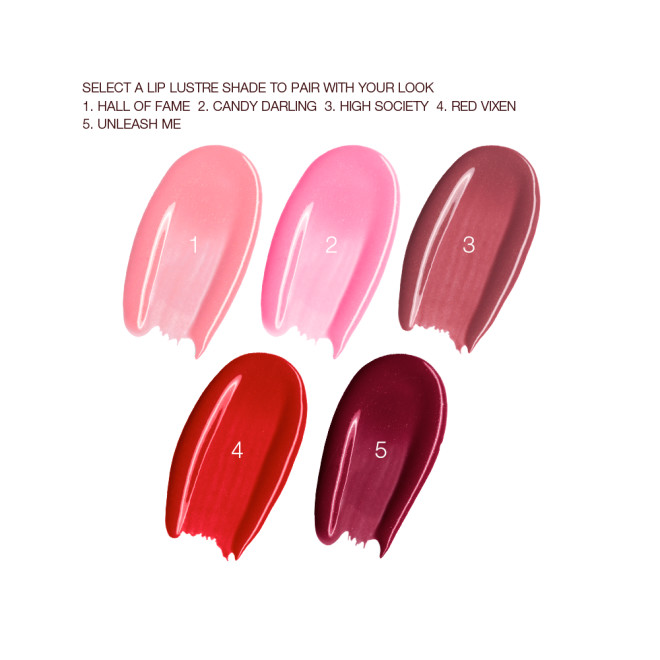 The Perfect pout Kit Swatches Lip Lustre