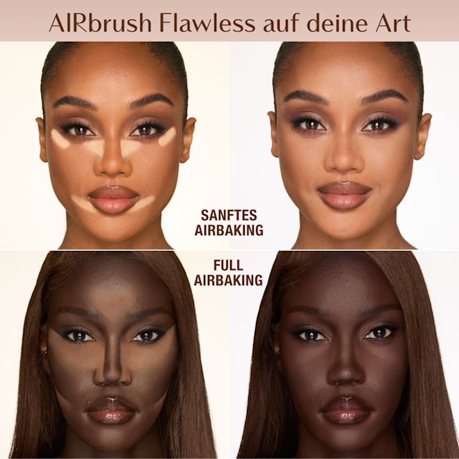 Airbrush Loose Powder Platzierung Airbrush Loose Powder Platzierung