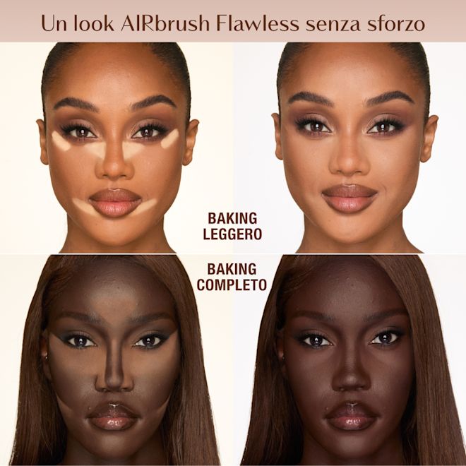 Posizionamento Airbrush Loose Powder Posizionamento Airbrush Loose Powder