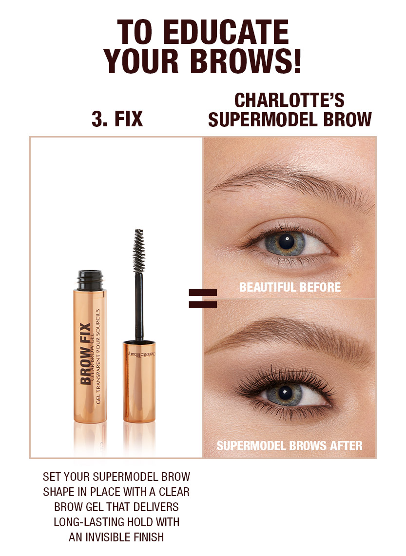 Supermodel brows 3 step routine Soft Brown
