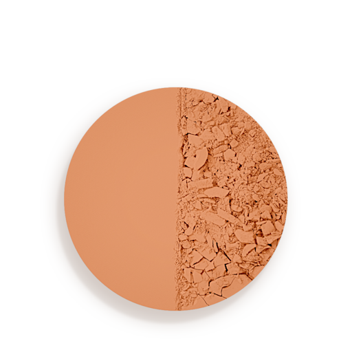 Airbrush Flawless Finish in Shade 3 swatch Swatch of a desert-brown-coloured setting powder compact.