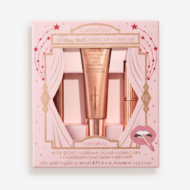 Packshot with Products PILLOW TALK ICONIC LIP + CHEEK KIT - ORIGINAL- Holiday 2026 Packshot with Products PILLOW TALK ICONIC LIP + CHEEK KIT - ORIGINAL- Holiday 2026