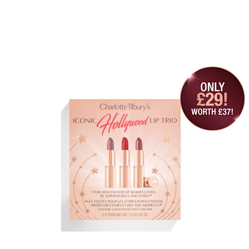 Iconic Hollywood Lip Kit-Box Charlotte's Iconic Hollywood Lip Trio