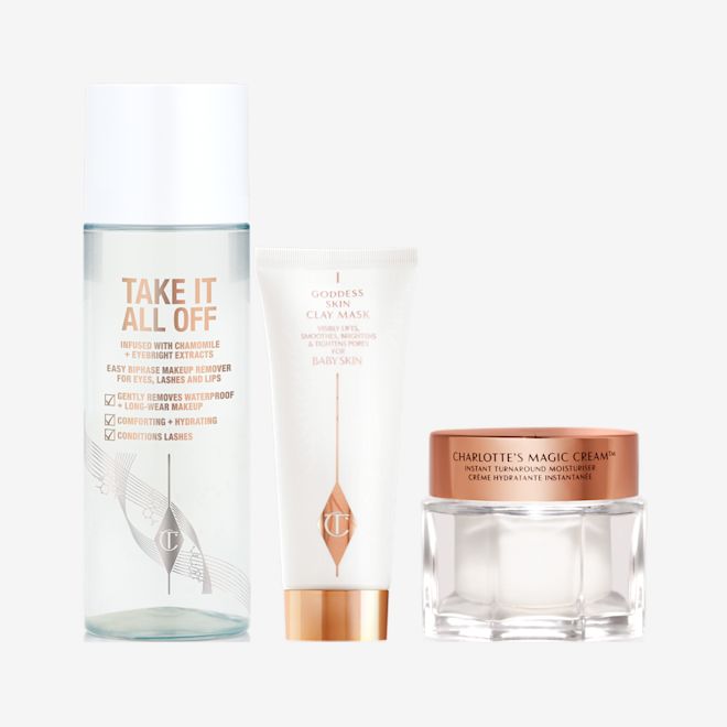 MAKEUP REMOVER, MASK & MOISTURISER TRIO MAKEUP REMOVER, MASK & MOISTURISER TRIO