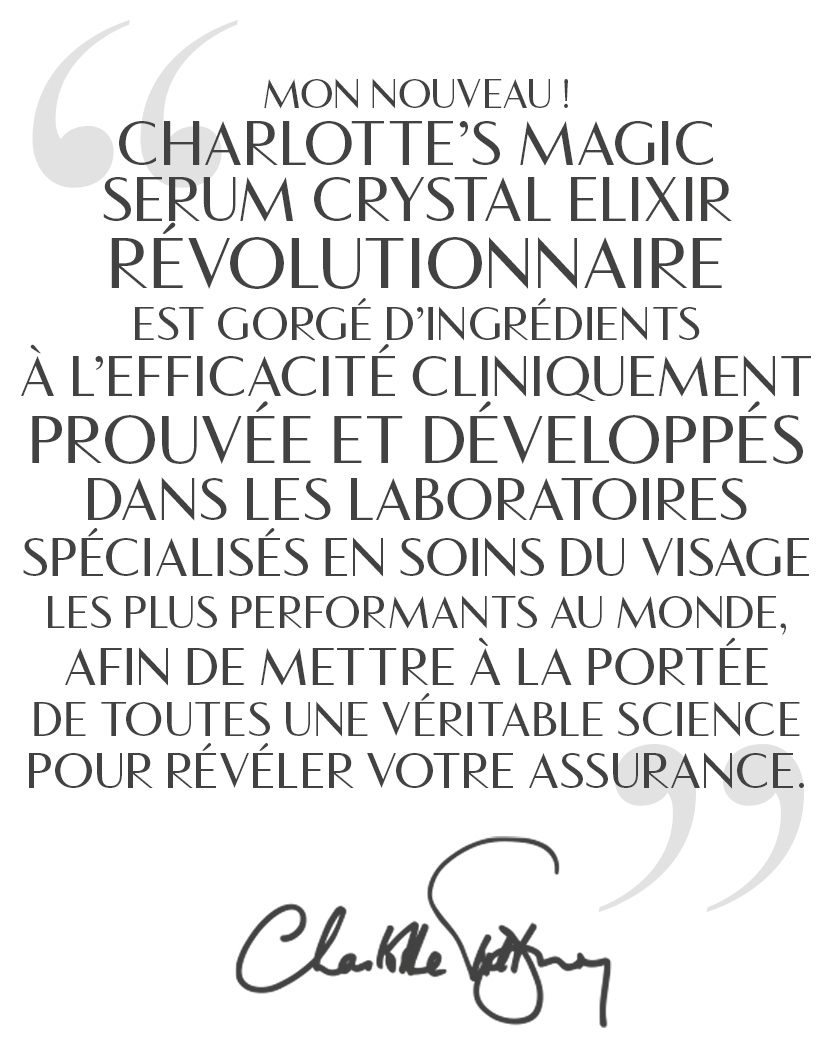 Magic Serum Charlotte Quote French