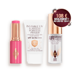 Packshot Unreal Blush, UV Primer et Setting Spray au format voyage null
