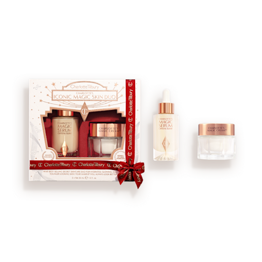 Packshot with Products CHARLOTTE-S ICONIC MAGIC SKIN DUO -XMAS 2026- Packshot with Products CHARLOTTE-S ICONIC MAGIC SKIN DUO -XMAS 2026-