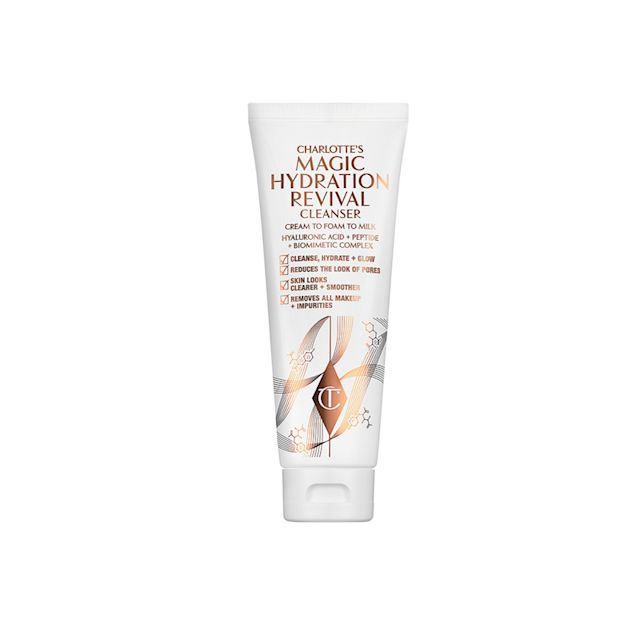 Charlotte's Magic Hydration Revival Cleanser packshot for blog Charlotte's Magic Hydration Revival Cleanser 3-in-1 foaming cleanser