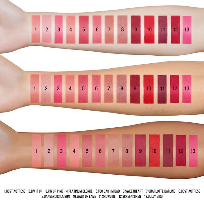 Hollywood-Lips-Arms-Swatches Hollywood-Lips-Arms-Swatches