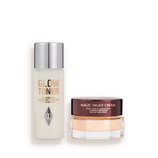 CHARLOTTE’S NIGHT-TIME GLOWING SKIN DUO-BUNDLE CHARLOTTE’S NIGHT-TIME GLOWING SKIN DUO-BUNDLE