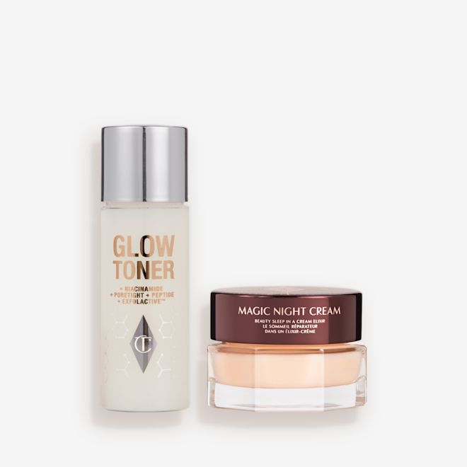 CHARLOTTE’S NIGHT-TIME GLOWING SKIN DUO-BUNDLE CHARLOTTE’S NIGHT-TIME GLOWING SKIN DUO-BUNDLE