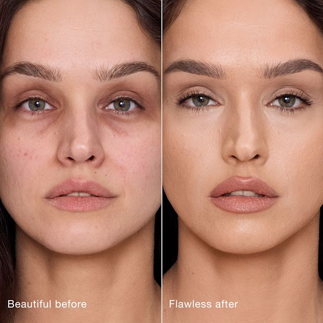 Airbrush Flawless Concealer - 7 medium before and after Airbrush Flawless Concealer - 7 medium before and after