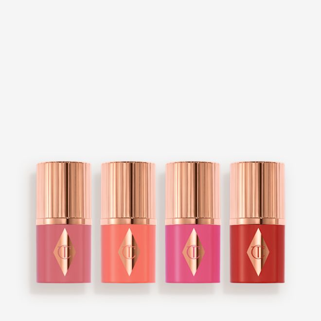 Mini Unreal Blush Healthy Glow - Quad Bundle Packshot Closed Mini Unreal Blush Healthy Glow - Quad Bundle Packshot Closed
