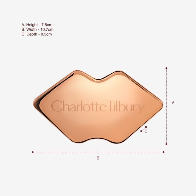 Magic Sculpting Rose Gold Gua Sha Dimensions Magic Sculpting Rose Gold Gua Sha Dimensions