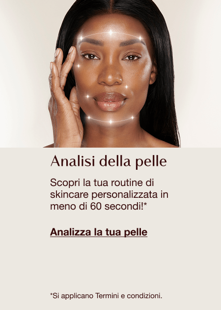 Discover your Skincare Routine Pro Skin Analyser featuring text inviting users to unlock a personalised skincare routine in under 60 seconds.