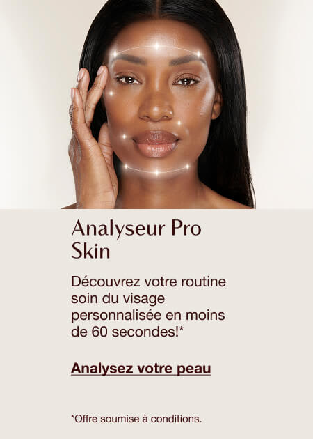 Discover your Skincare Routine Pro Skin Analyser featuring text inviting users to unlock a personalised skincare routine in under 60 seconds.