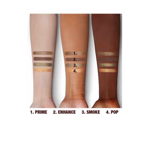 Charlotte Tilbury Luxury Palette Color-coded Eyeshadows In The Rebel