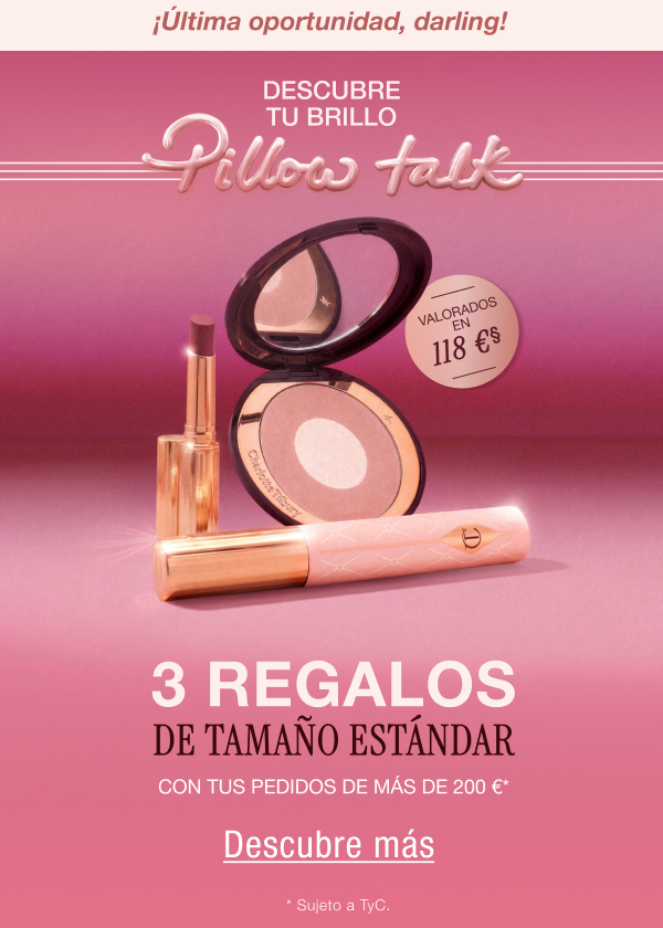 Descubre tu brillo Pillow Talk 3 regalos de tamaño estándar Descubre tu brillo Pillow Talk 3 regalos de tamaño estándar