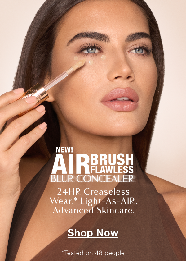 NEW! AIRBRUSH FLAWLESS BLUR CONCEALER 24HR Creaseless Wear.* Light-As-AIR. Advanced Skincare. <SHOP NOW> NEW! AIRBRUSH FLAWLESS BLUR CONCEALER 24HR Creaseless Wear.* Light-As-AIR. Advanced Skincare. <SHOP NOW>