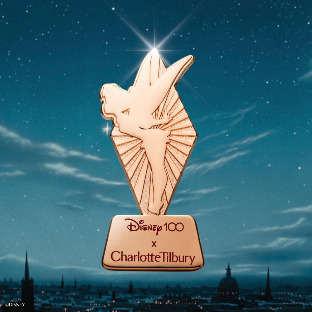 Disney100 x Charlotte Tilbury limited-edition collectable Tinker Bell pin