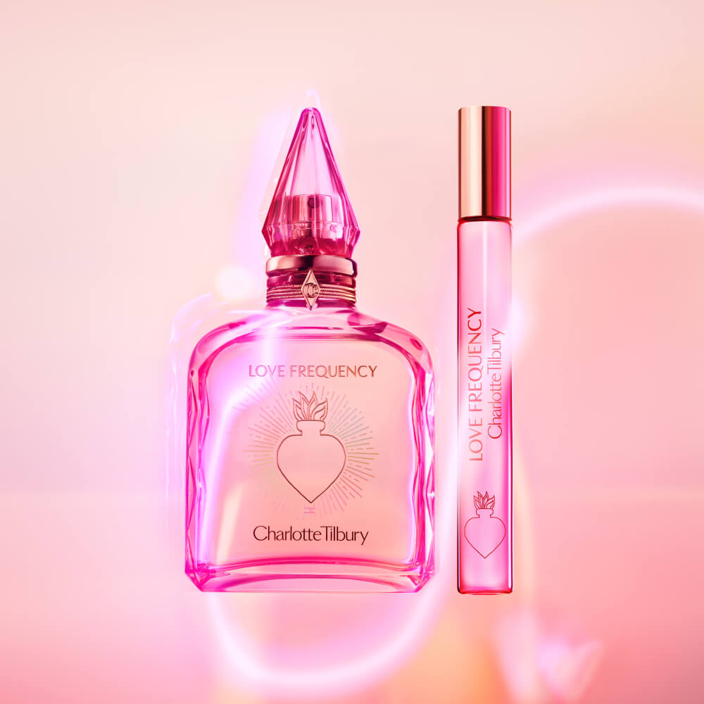 Love Frequency 100ml and 10ml bottle