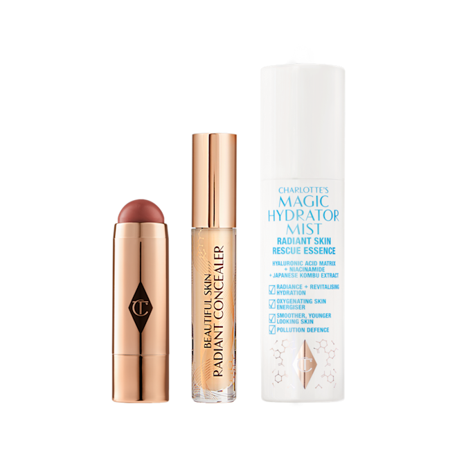 DEWY SUN-KISSED GLOW ON-THE-GO KIT PACKAGING DEWY SUN-KISSED GLOW ON-THE-GO KIT PACKAGING