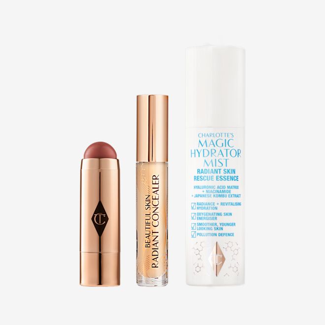 DEWY SUN-KISSED GLOW ON-THE-GO KIT PACKAGING DEWY SUN-KISSED GLOW ON-THE-GO KIT PACKAGING