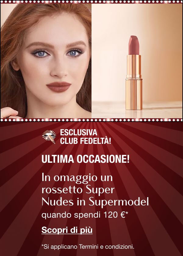 Esclusiva Club Fedeltà! In omaggio un rossetto Super Nudes in Supermodel Esclusiva Club Fedeltà! In omaggio un rossetto Super Nudes in Supermodel
